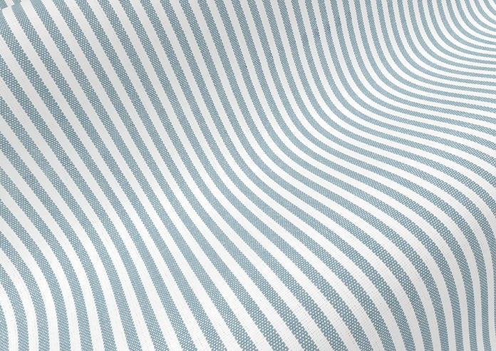 Nautical Stripes, Blue Sails - Roman Blind - Image 4